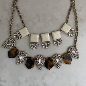 Two J. Crew Statement Necklaces